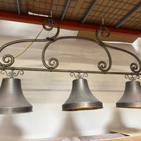 Three Silver Pendant Bells