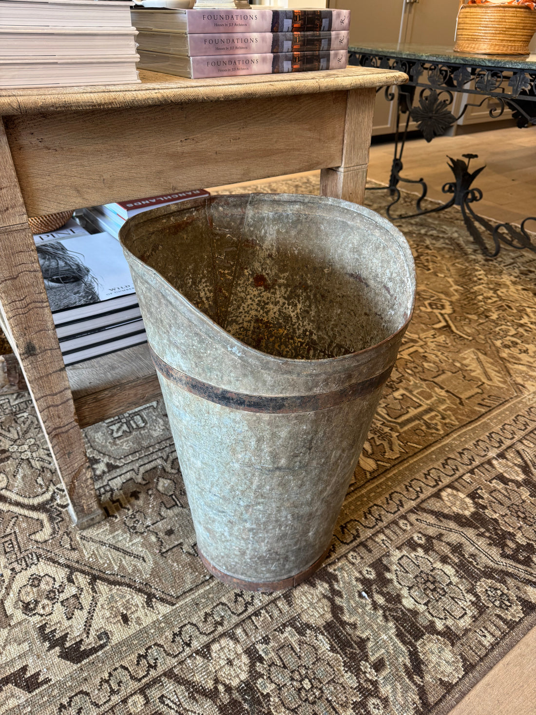 Zinc Cargo Bucket