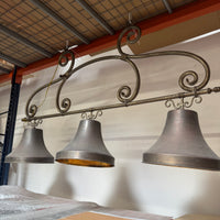 Three Silver Pendant Bells