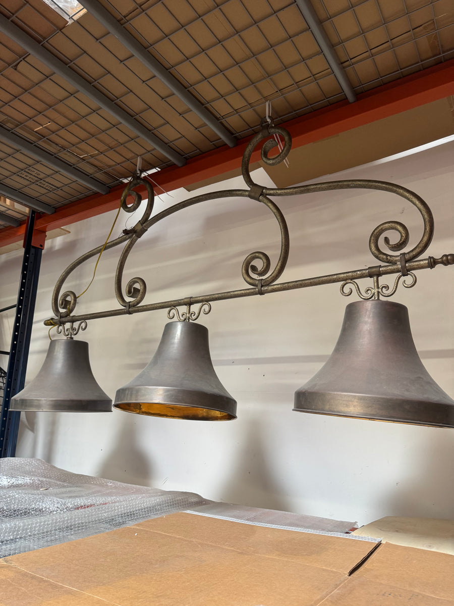 Three Silver Pendant Bells