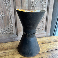 Wrought Iron Hour Glass Sconce