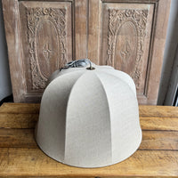Large Linen Pendant Lamp