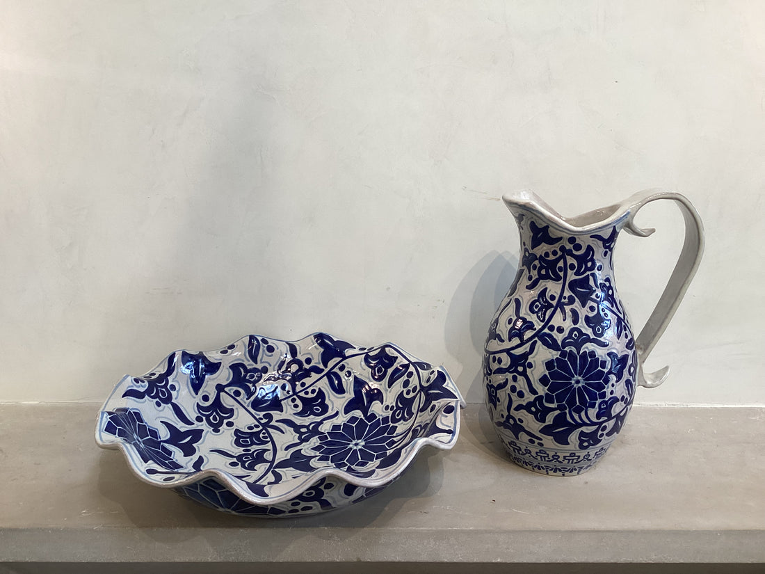 Hand Painted Talavera Pitcher