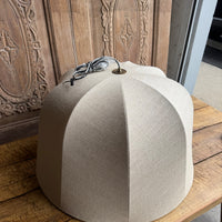 Large Linen Pendant Lamp
