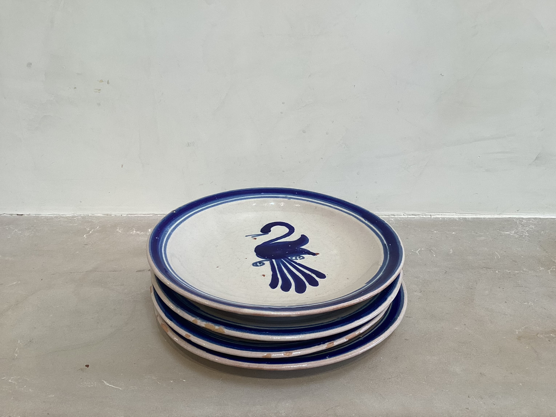 Hand Painted & Glazed Plates