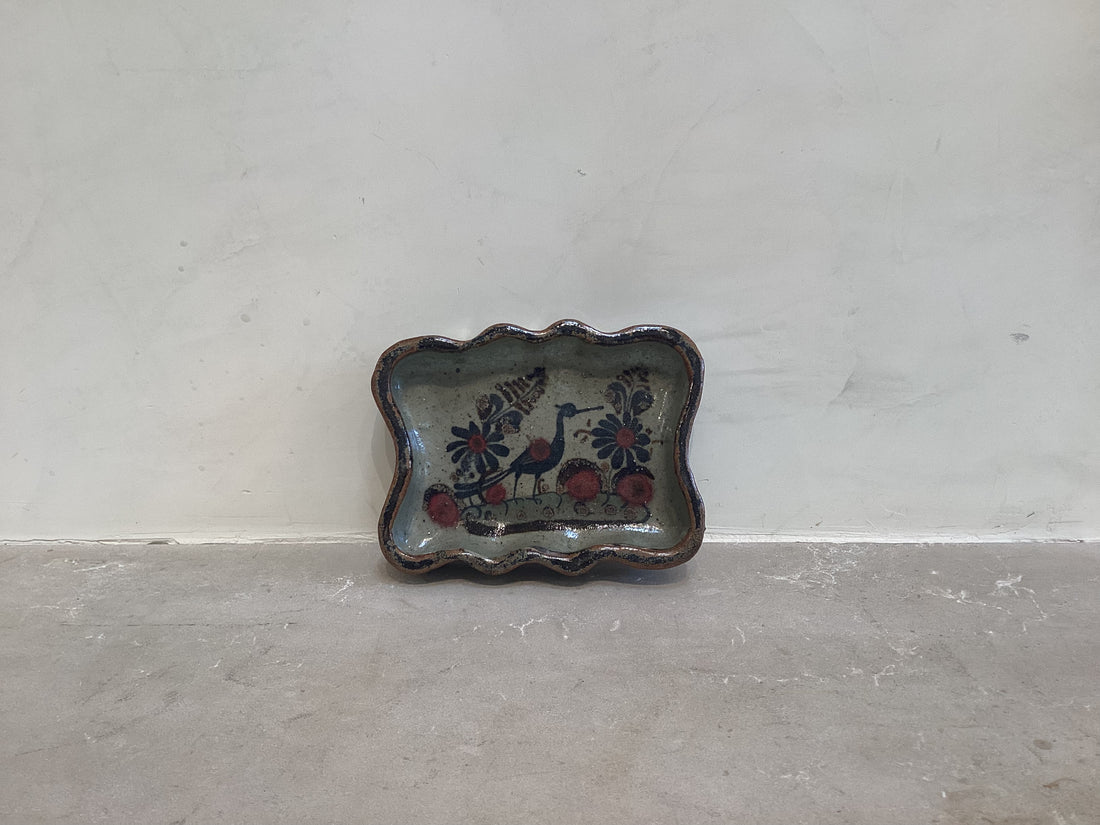 Hand Painted Glazed Soap/Jewlery Dish