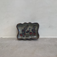 Hand Painted Glazed Soap/Jewlery Dish