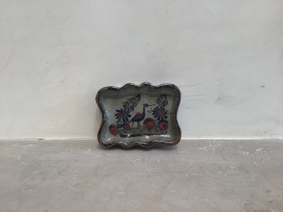 Hand Painted Glazed Soap/Jewlery Dish