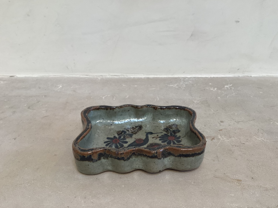 Hand Painted Glazed Soap/Jewlery Dish