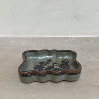 Hand Painted Glazed Soap/Jewlery Dish
