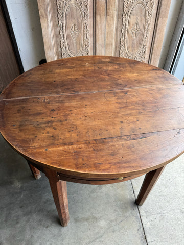 Vintage Walnut Folding Table