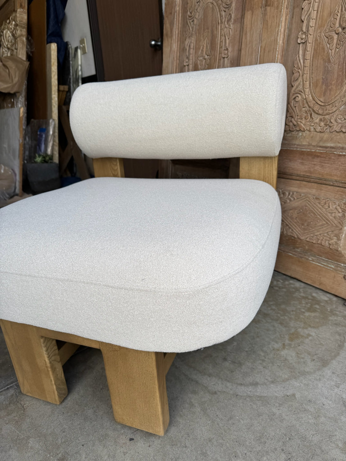 Performance Fabric Upholstered Chair - Pair