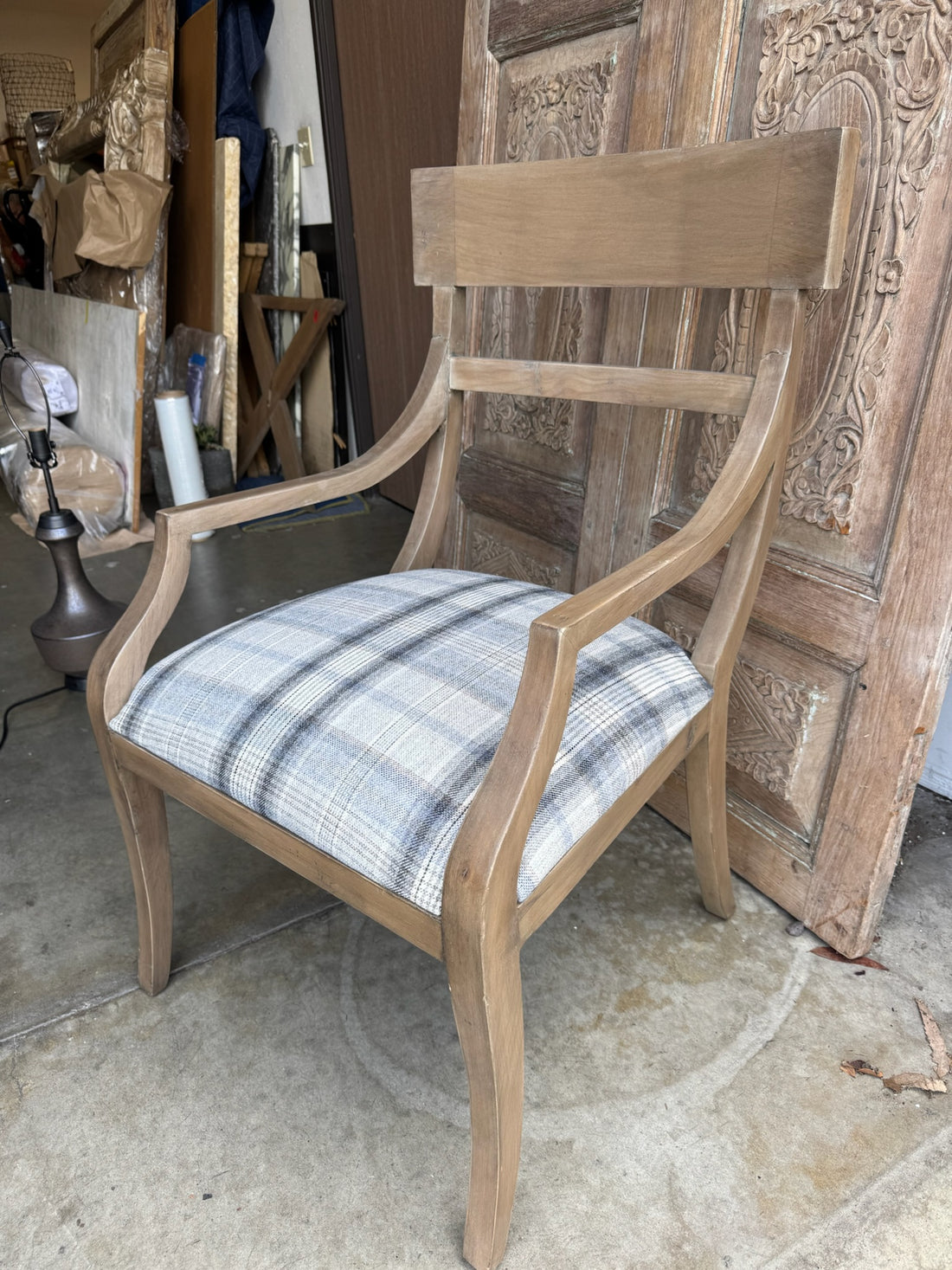 Desk Chair Ralph Lauren Plaid