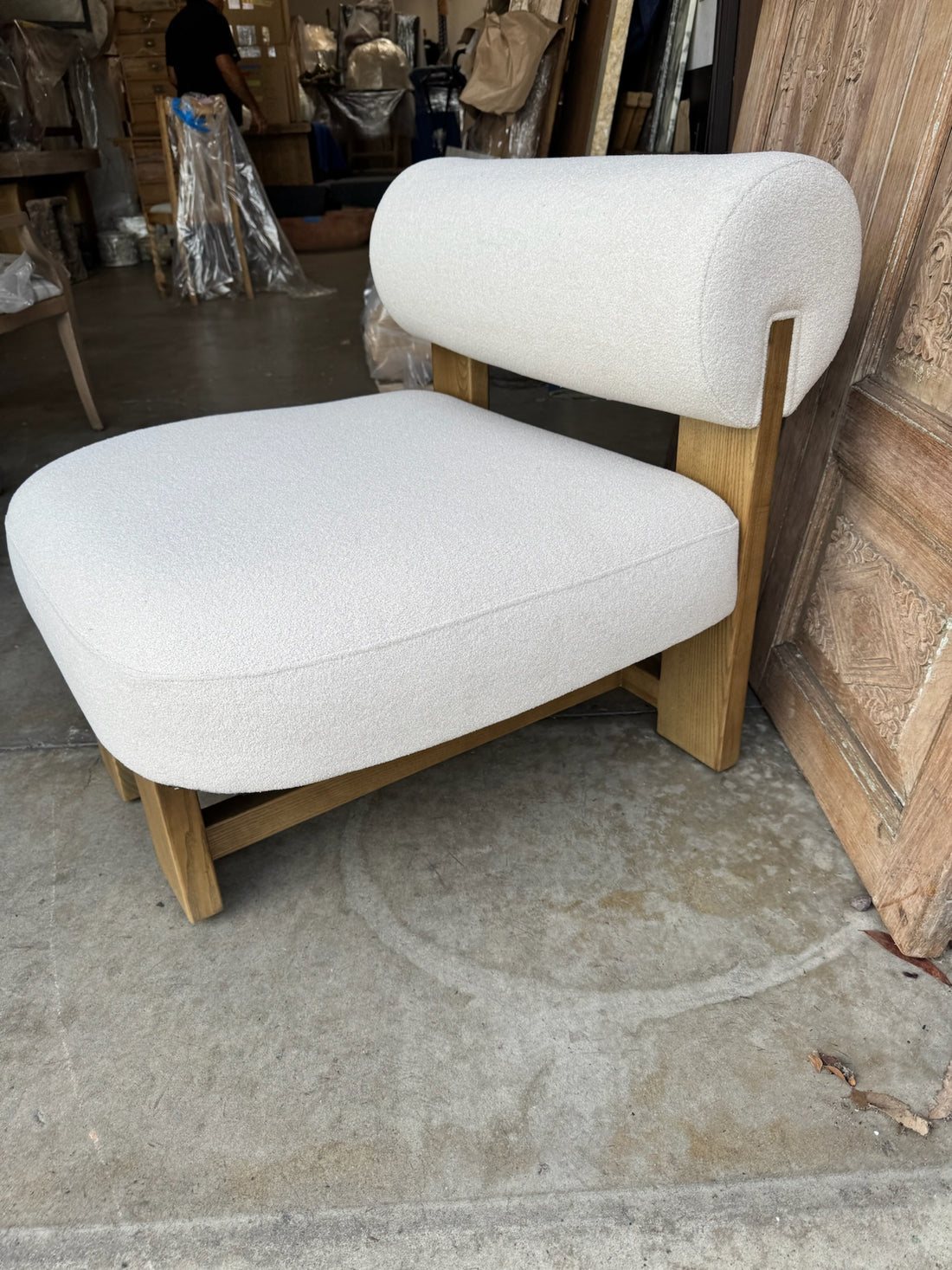 Performance Fabric Upholstered Chair - Pair