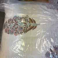 Floral Decal King Quilt