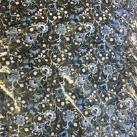 Blue Floral King Quilt