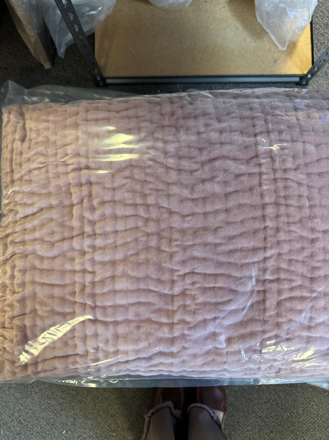 Rosie Pink Twin Quilt