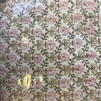Pink Floral Decal Full/Queen Quilt