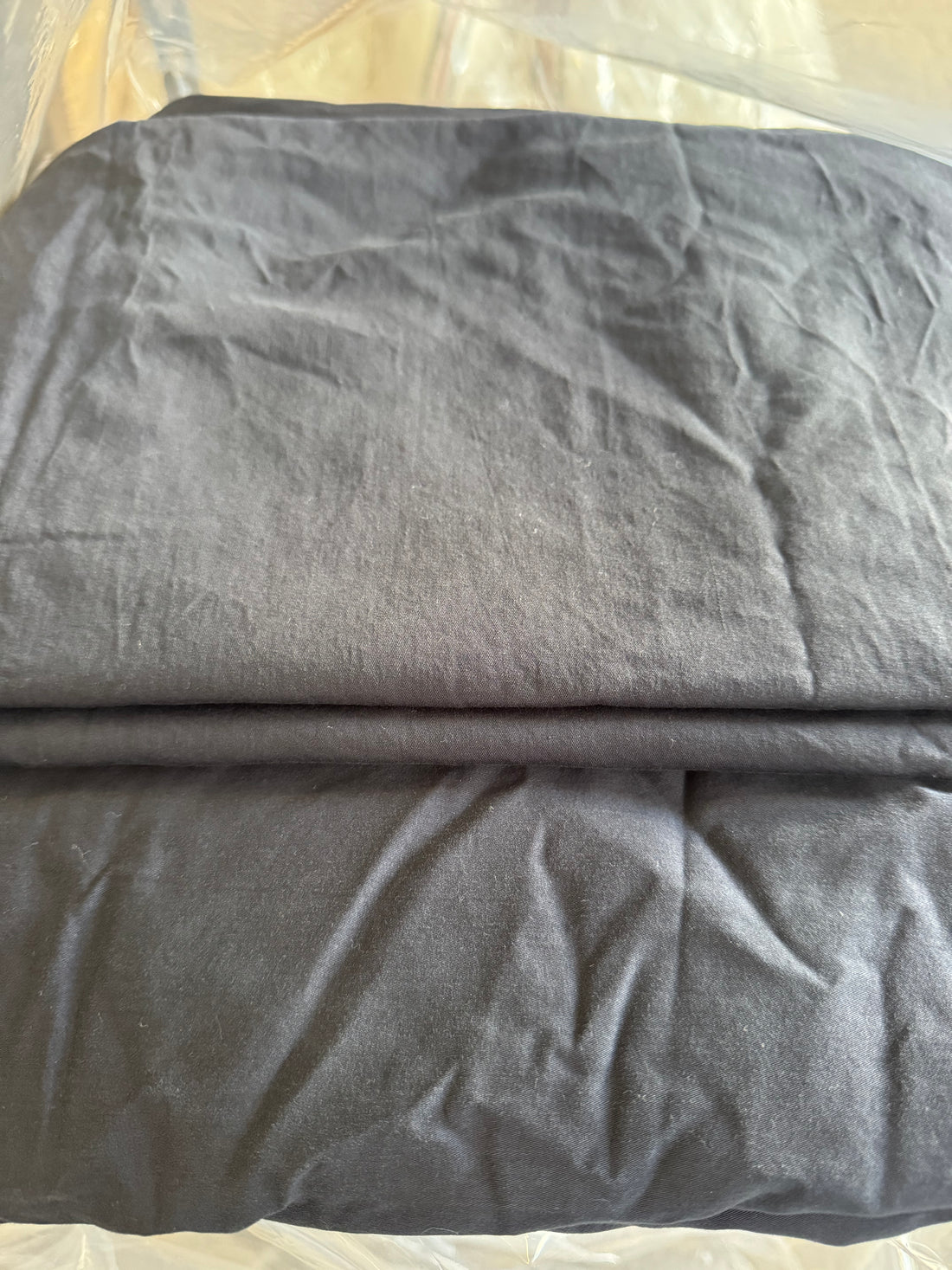Black King Duvet and Pillow Shams
