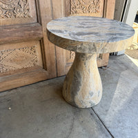 Concrete End Table (Sahara Marble- like Facade)
