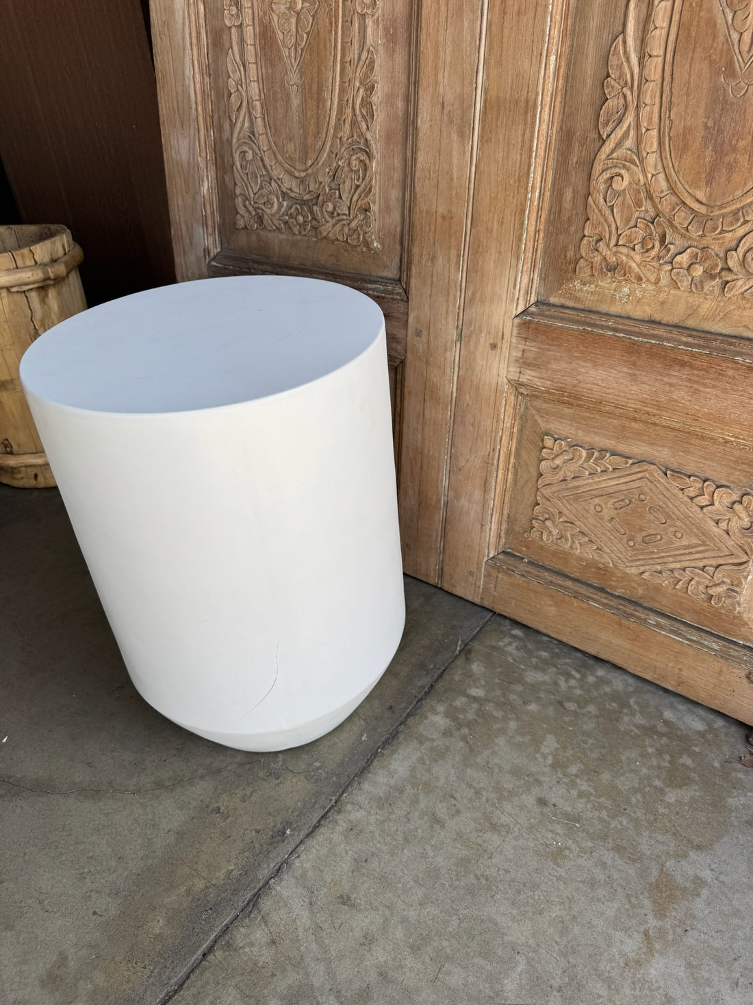 Round Outdoor Side Table