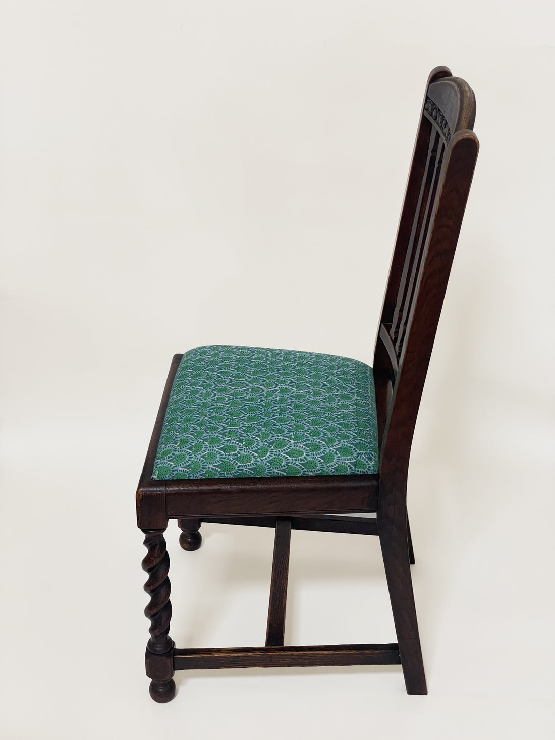 Antique Barley Twist Dining Chair (Set of 4)