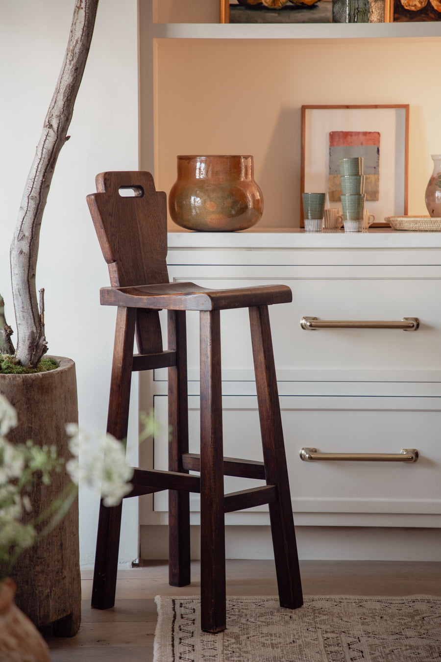 Vintage French Barstool