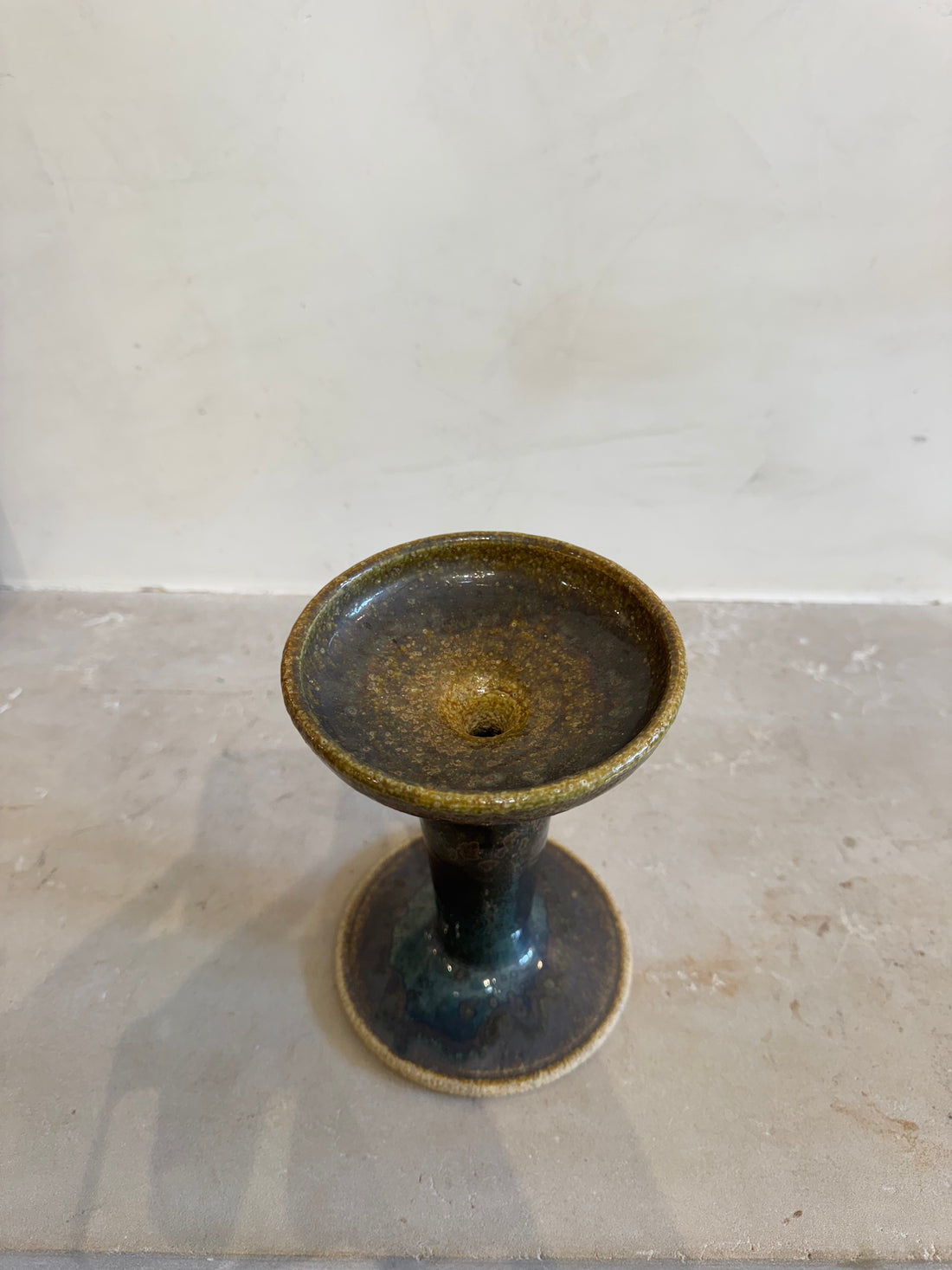Vintage Ceramic Candle Holder