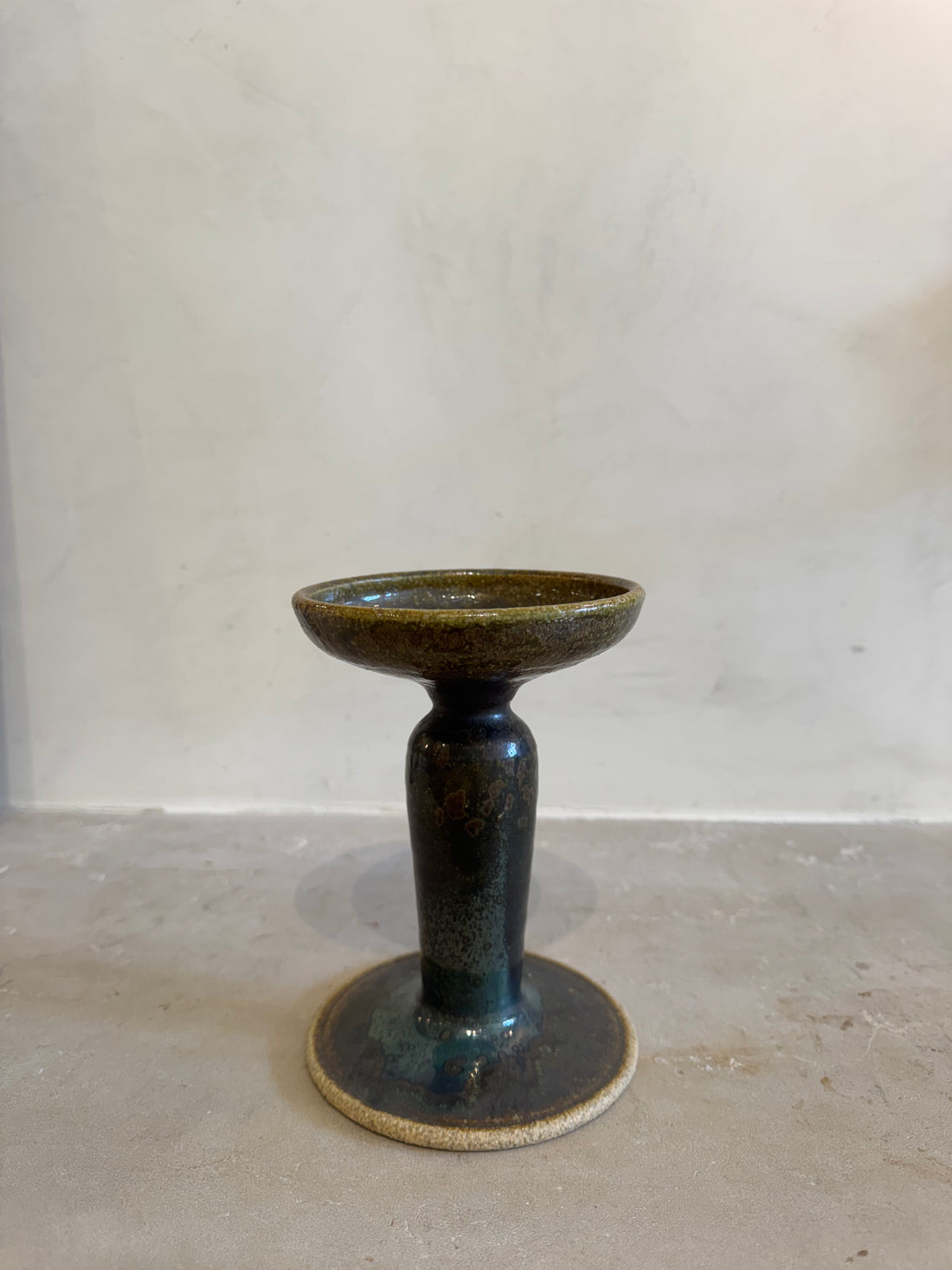 Vintage Ceramic Candle Holder
