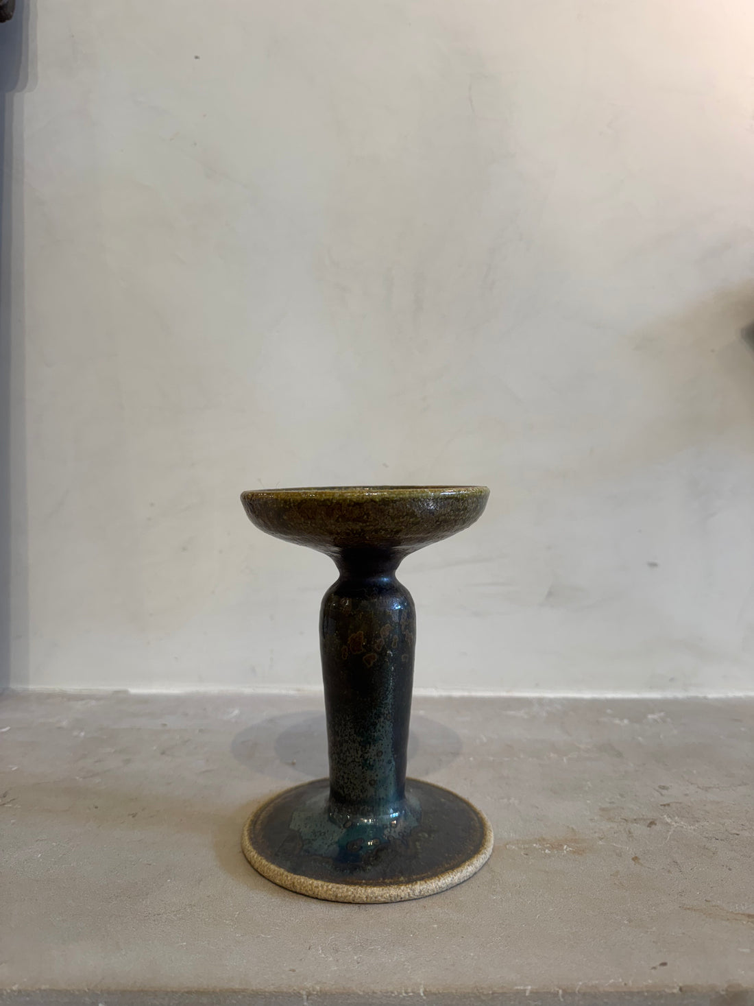 Vintage Ceramic Candle Holder