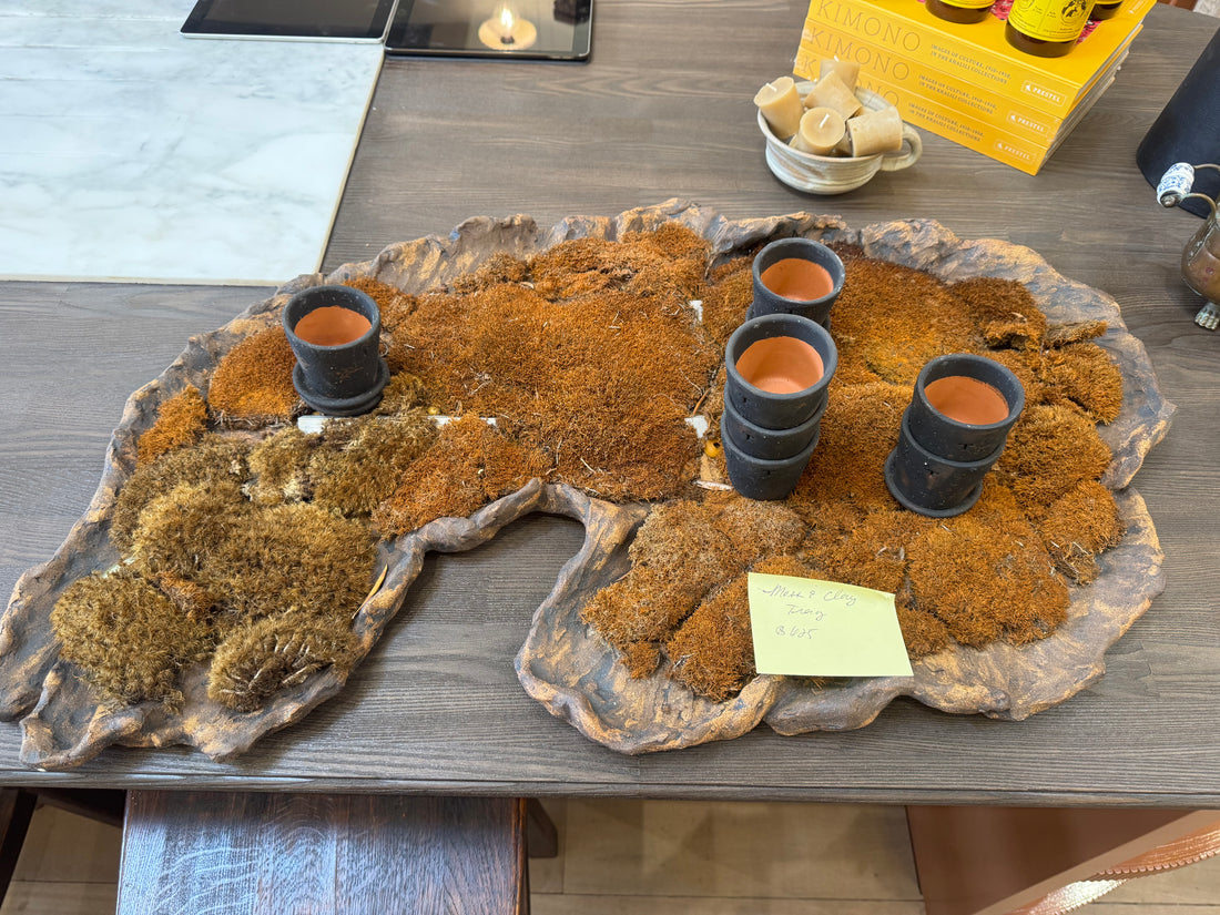 Moss and Clay Tray
