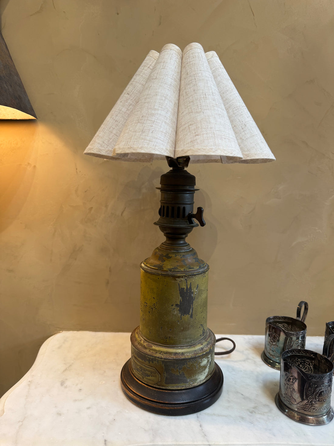 Vintage Lamp with Shade