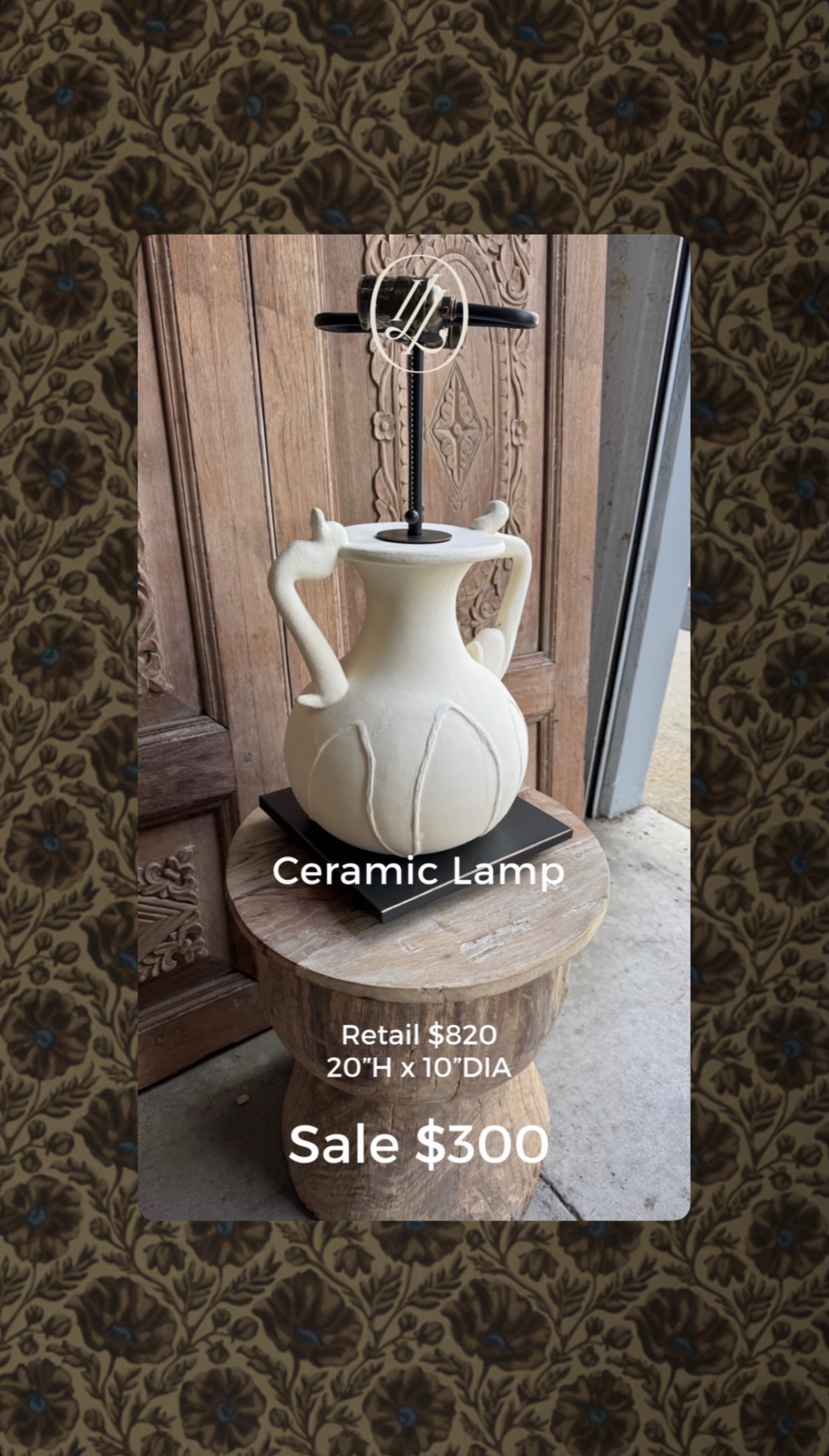 Ceramic Lamp