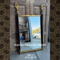 Italian Palladio Mirror (S/2)