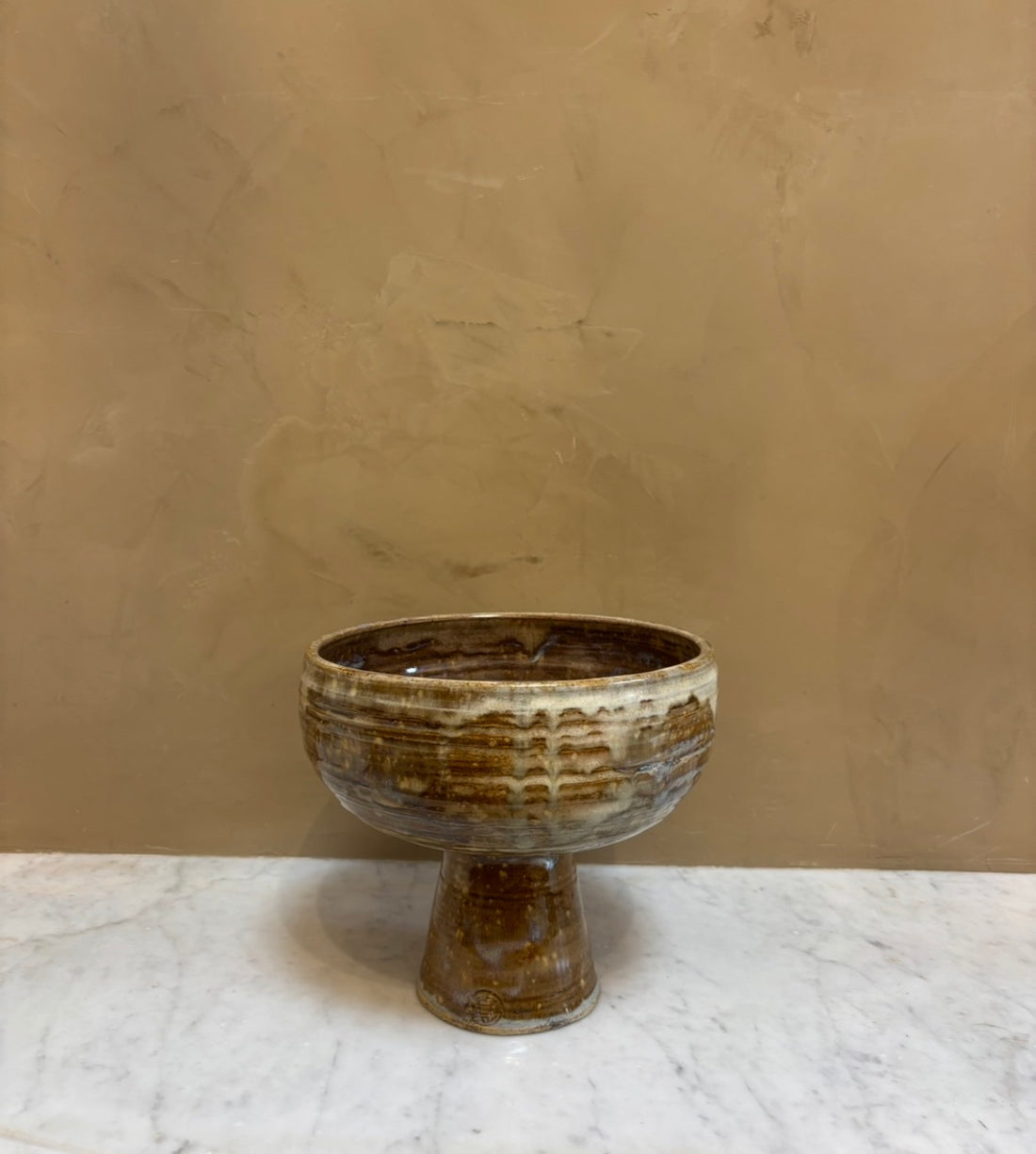 Ceramic Footed Bowl