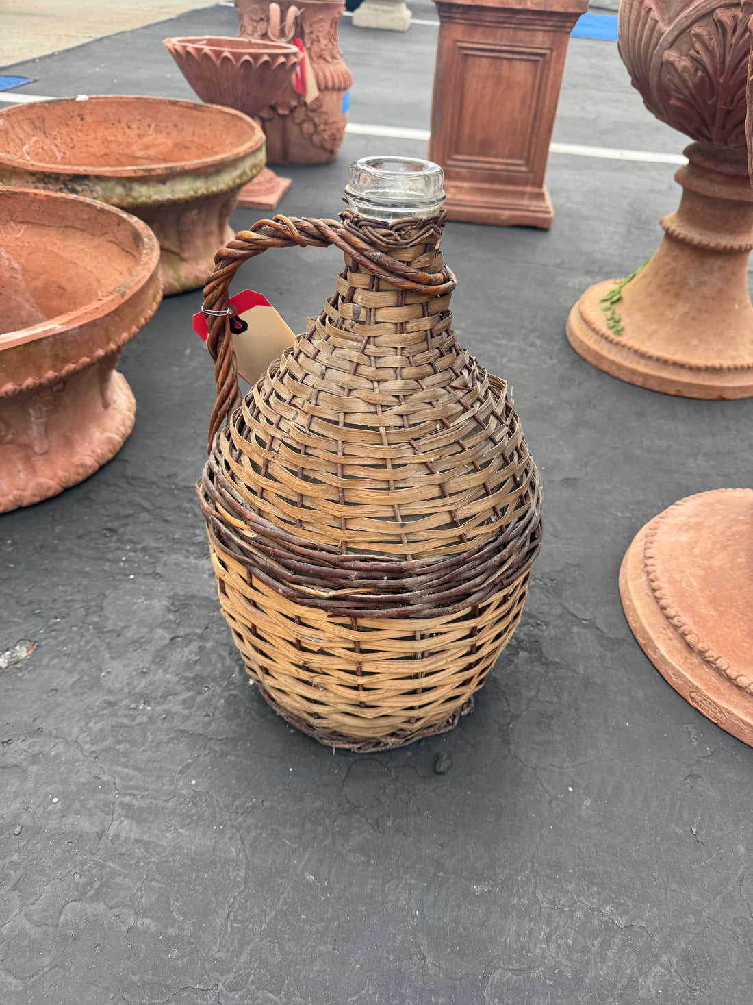Woven Jug w Handle