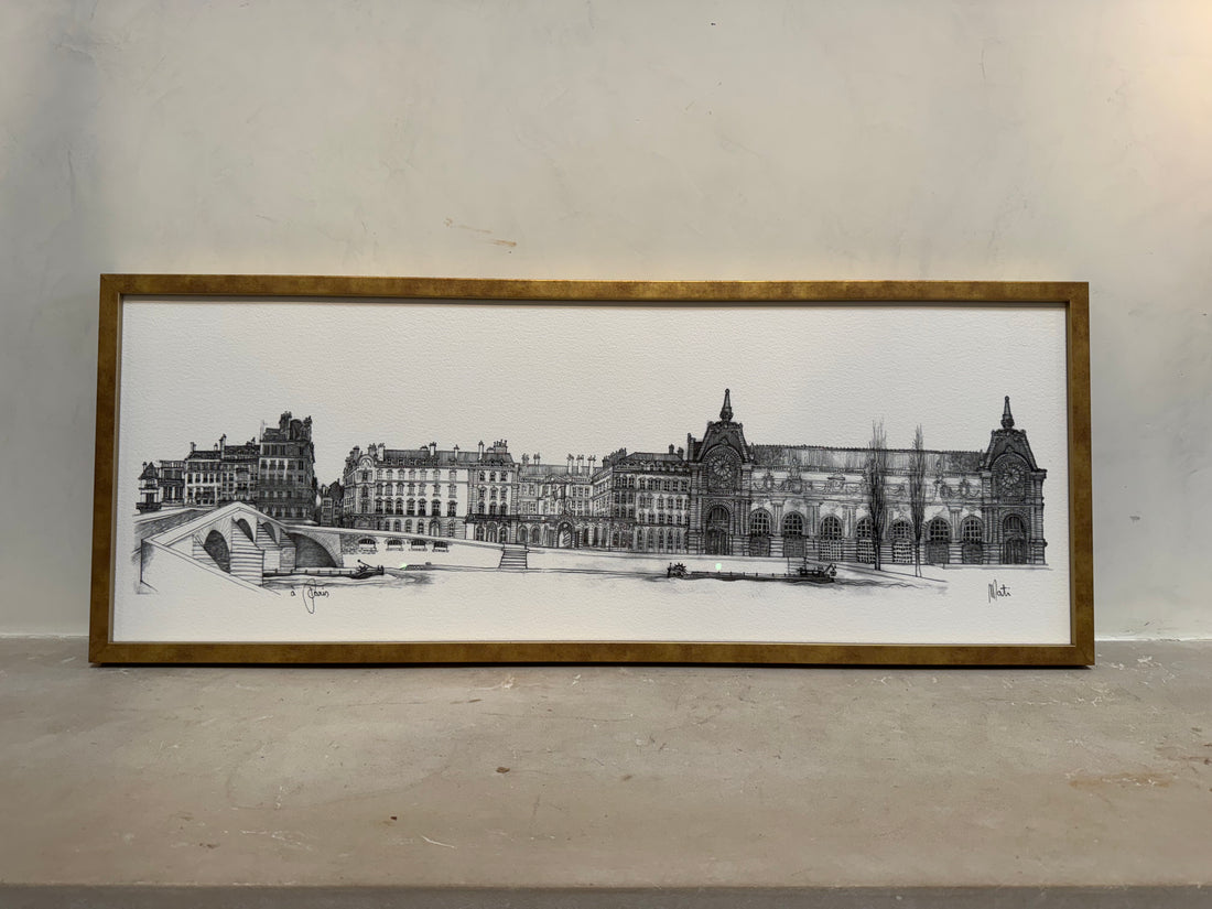 Ink Parisian Landscape 3