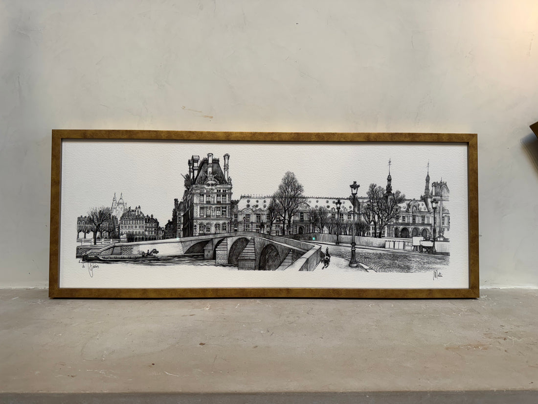 Ink Parisian Landscape 4