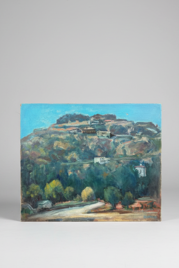 Unframed Landscape Painting