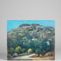 Unframed Landscape Painting