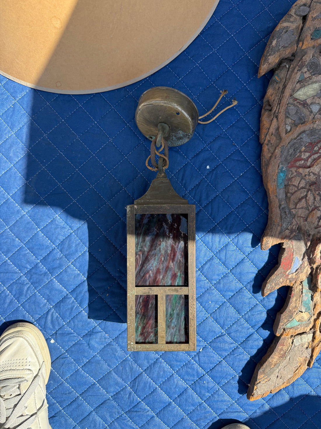 Pair of Craftsman Pendants
