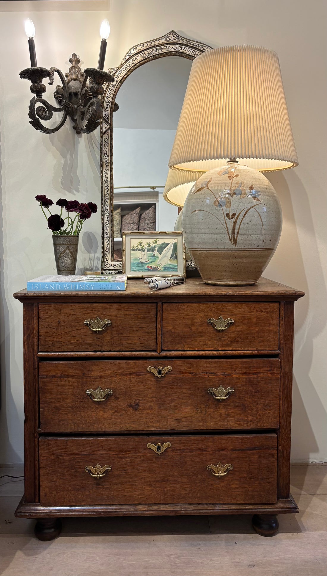 Antique 19th Century English Oak Dresser