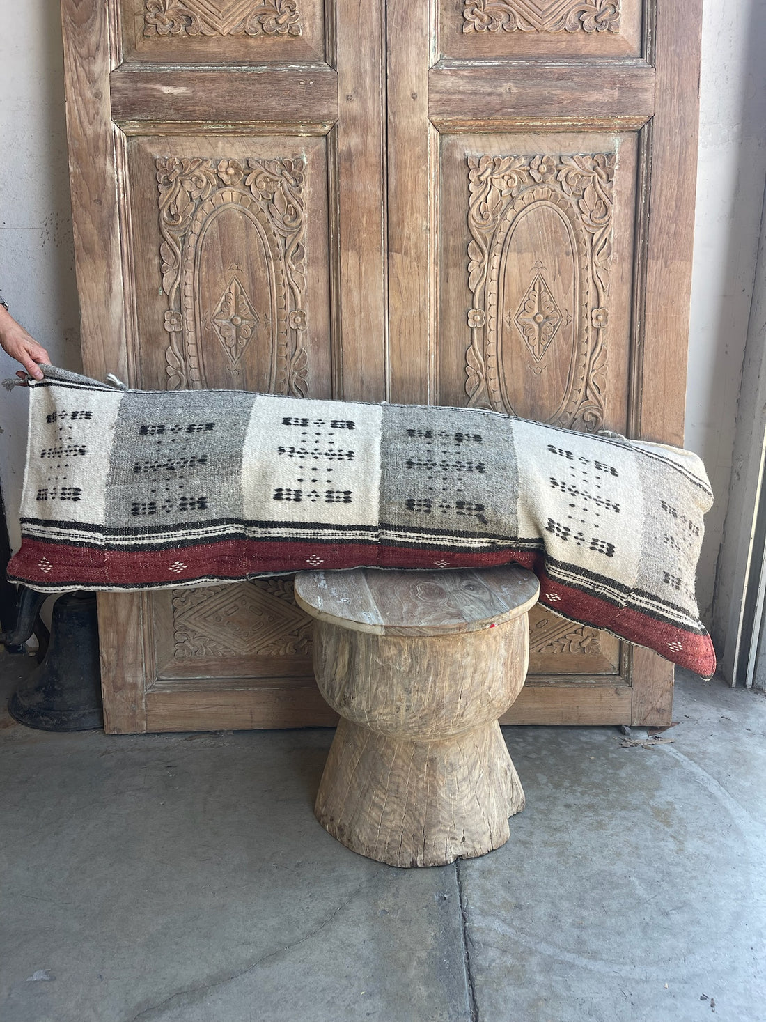 Hand Made/Hand Stitched Large Lumbar