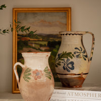 18. Hand Painted Antique Hungarian Pitcher