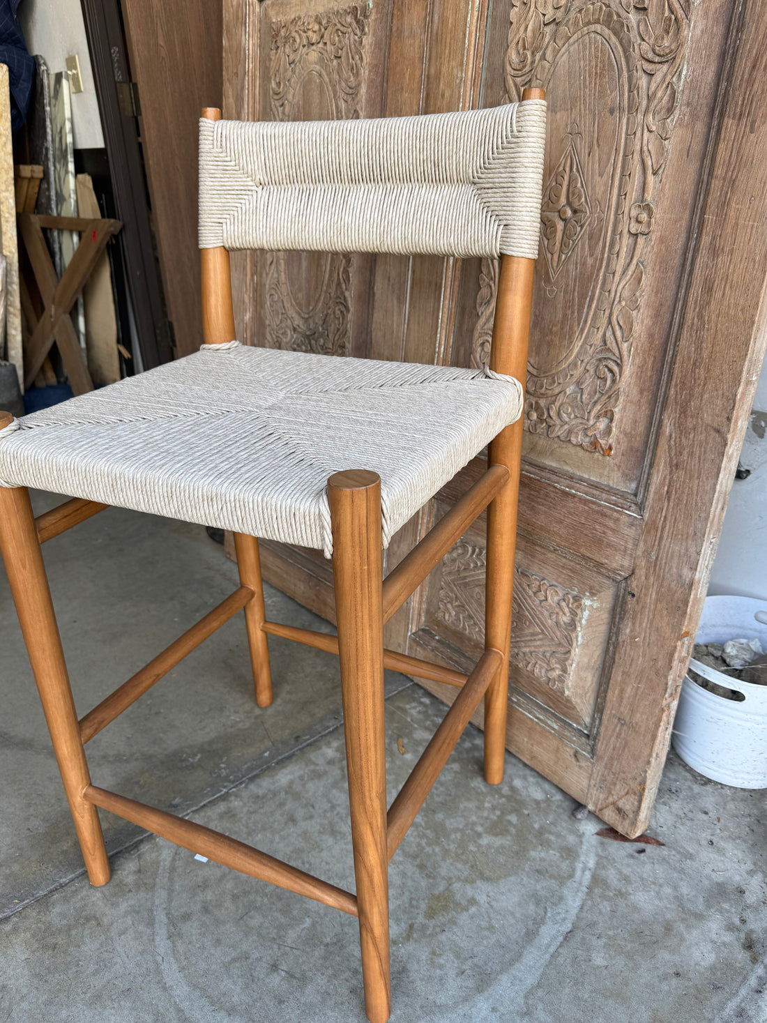 Woven Counter Stools