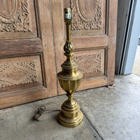 Vintage Mid 20th Century Brass Table Lamp - Pair