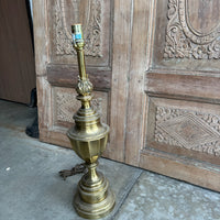 Vintage Mid 20th Century Brass Table Lamp - Pair