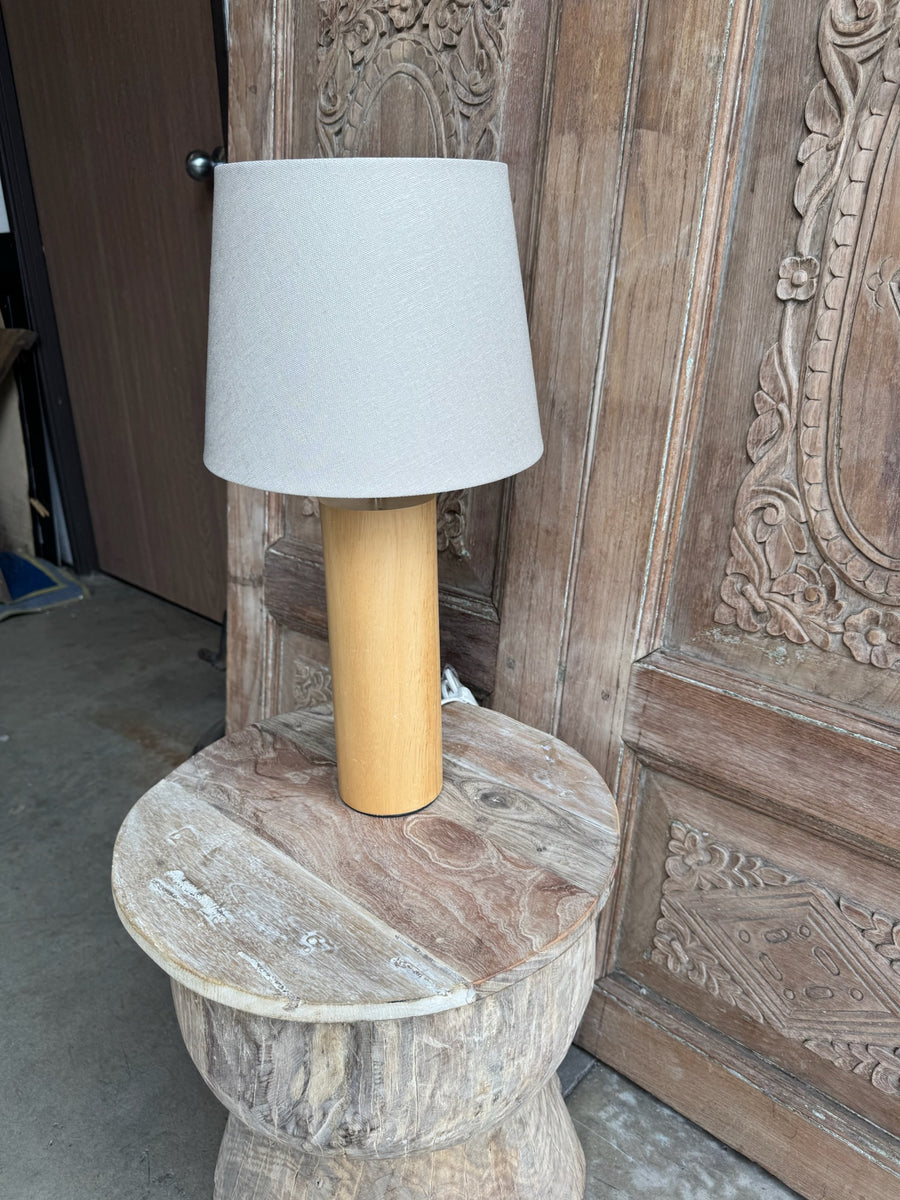 Wood Table Lamp