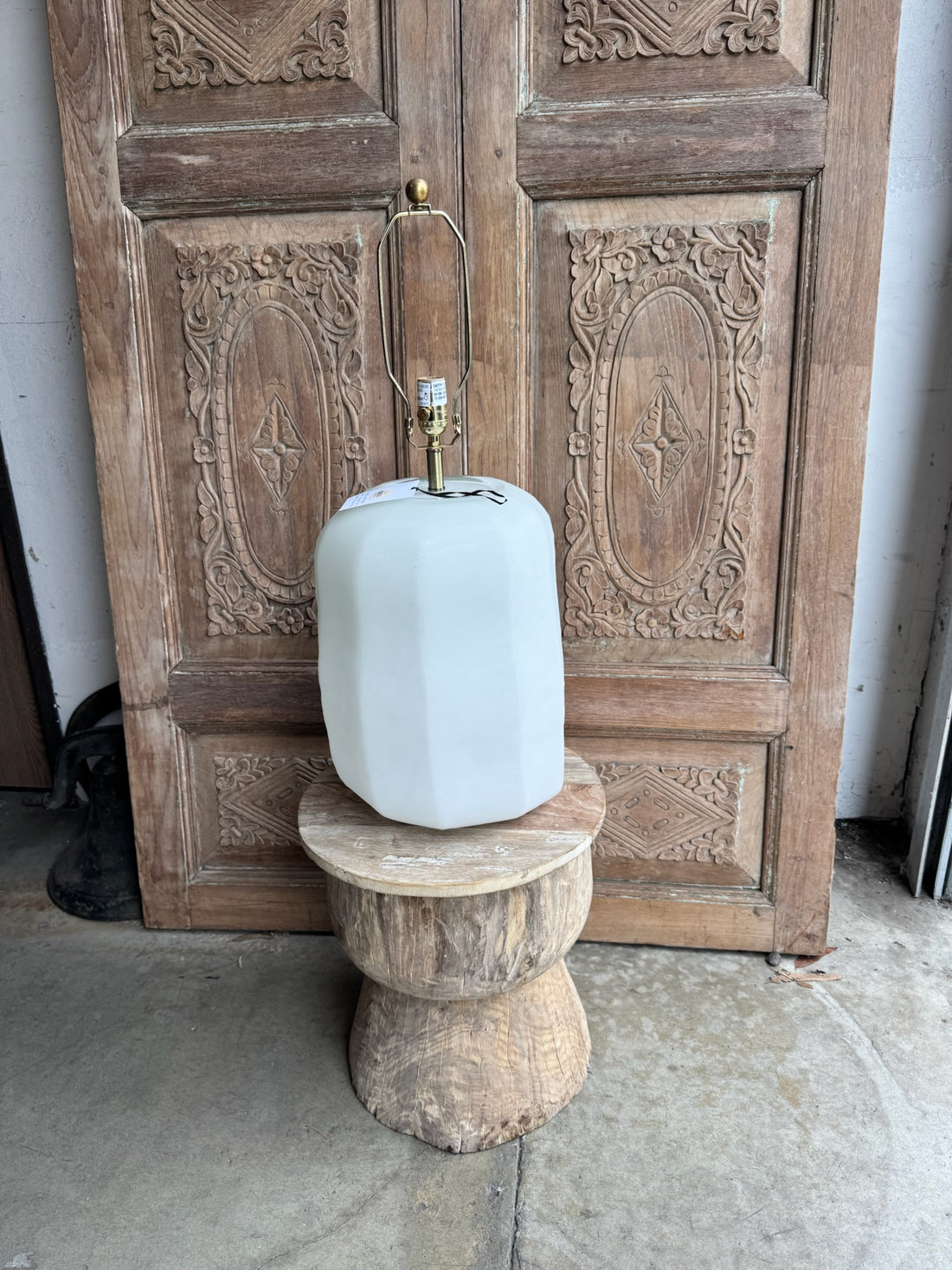 Handblown Glass Table Lamp