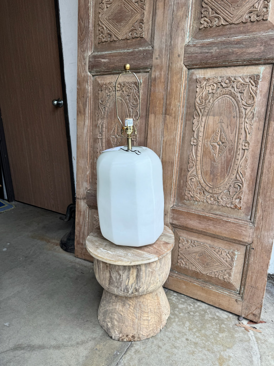 Handblown Glass Table Lamp